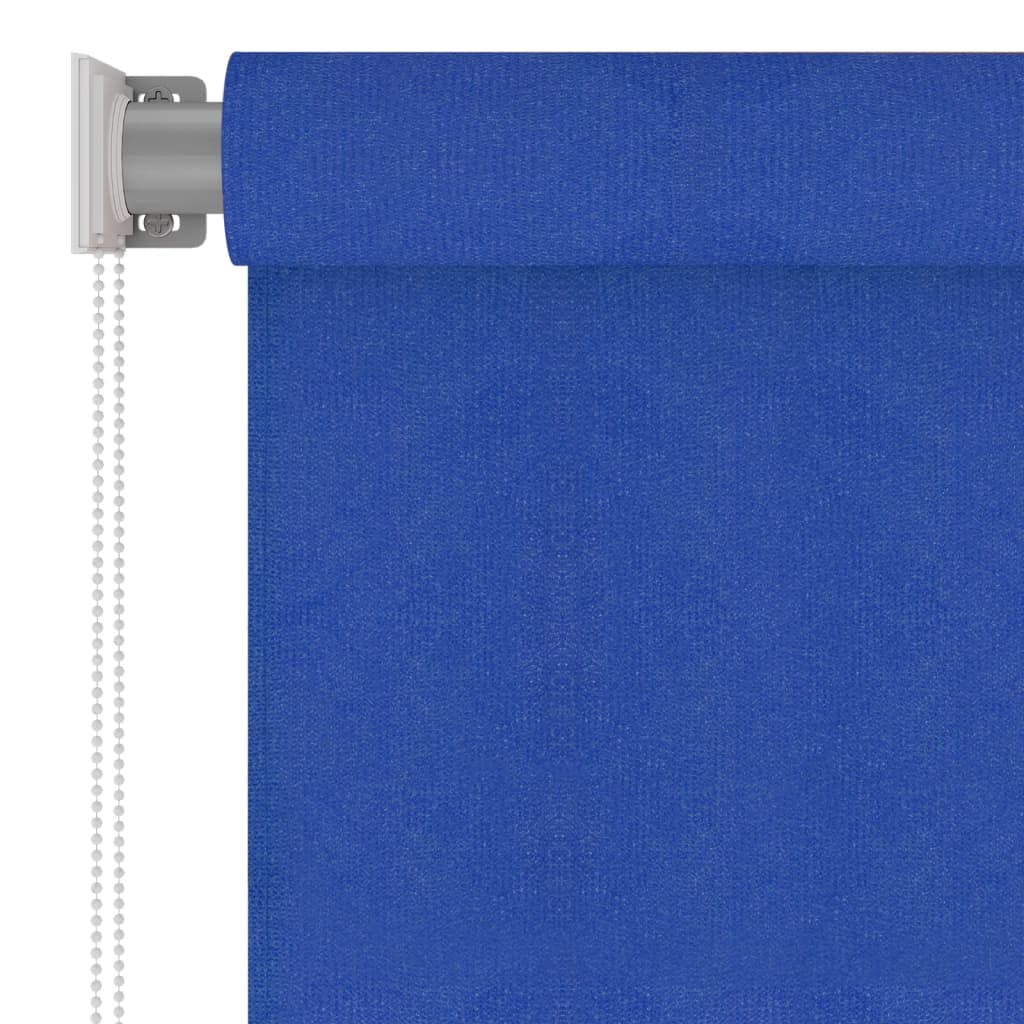 Vanjska roleta za zamračivanje 220 x 140 cm plava HDPE