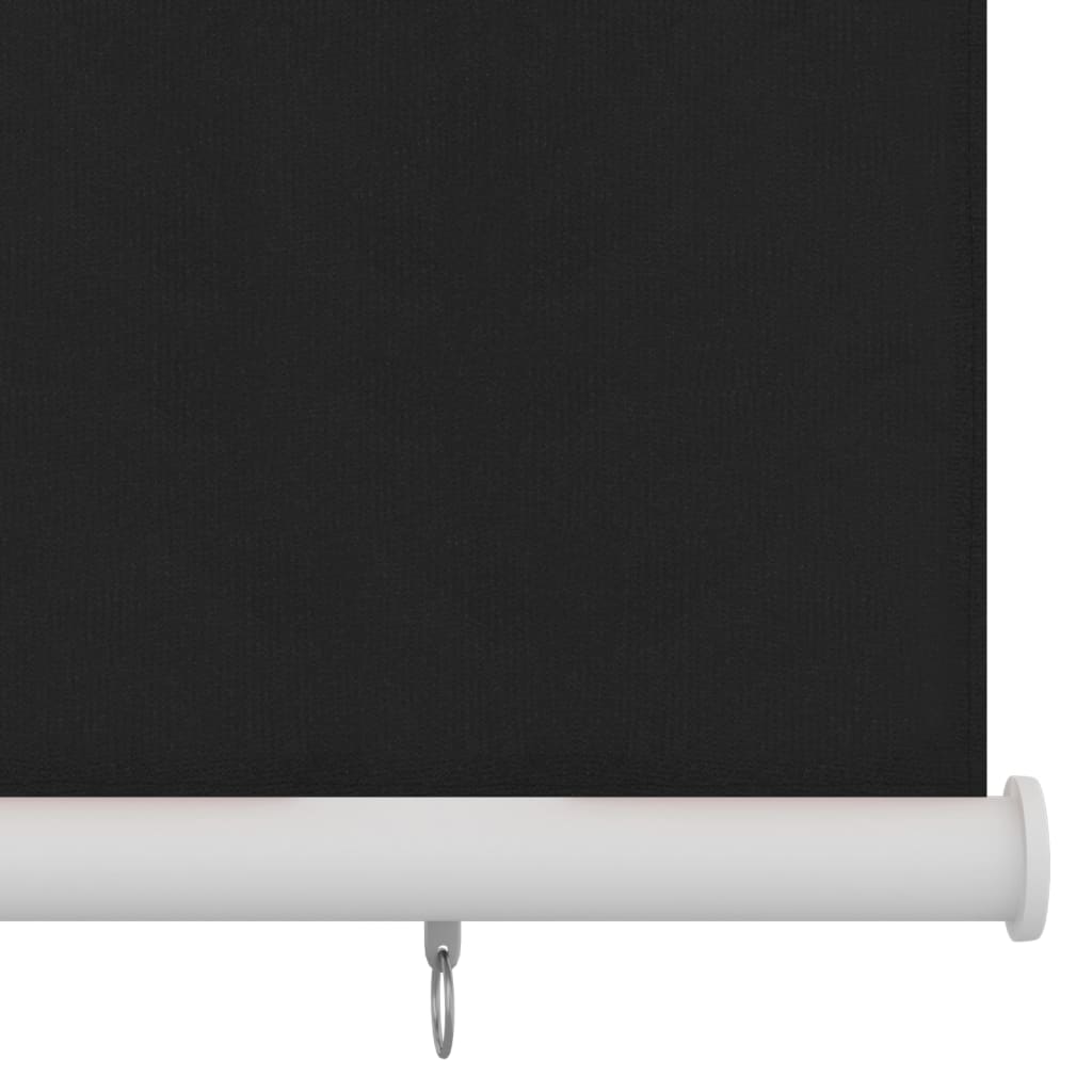 Vanjska roleta za zamračivanje 60 x 230 cm crna HDPE