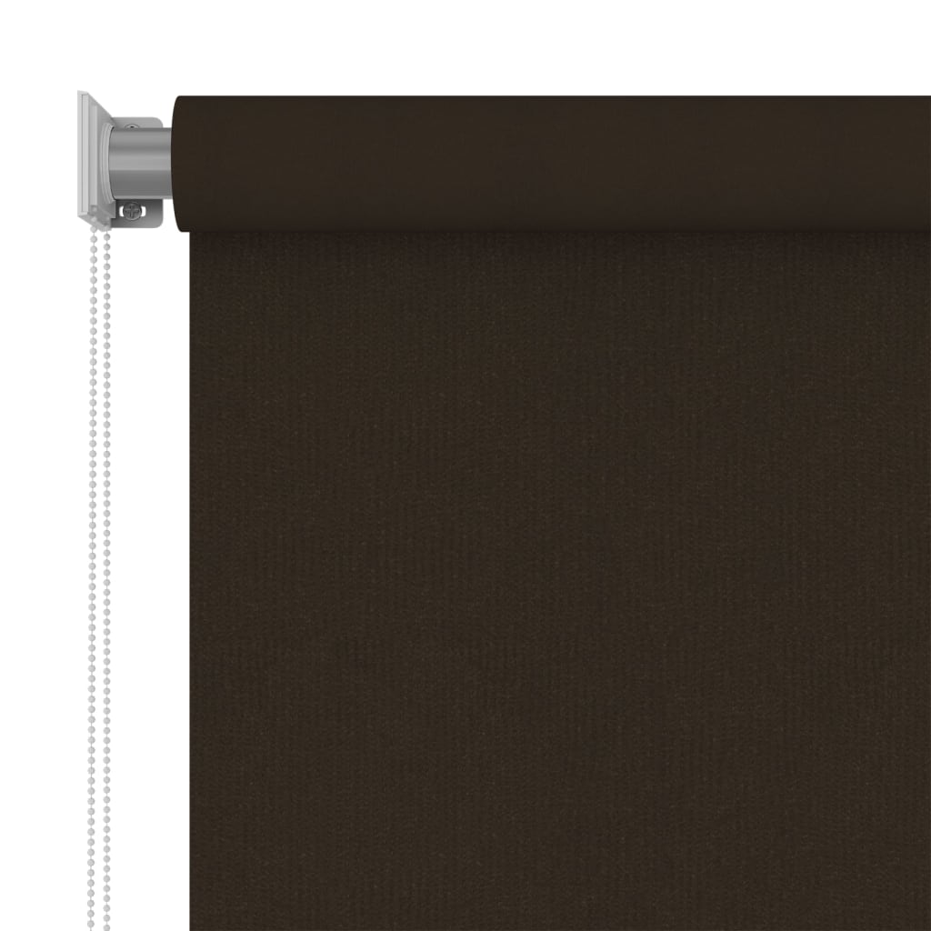 Vanjska roleta za zamračivanje 60 x 230 cm smeđa HDPE