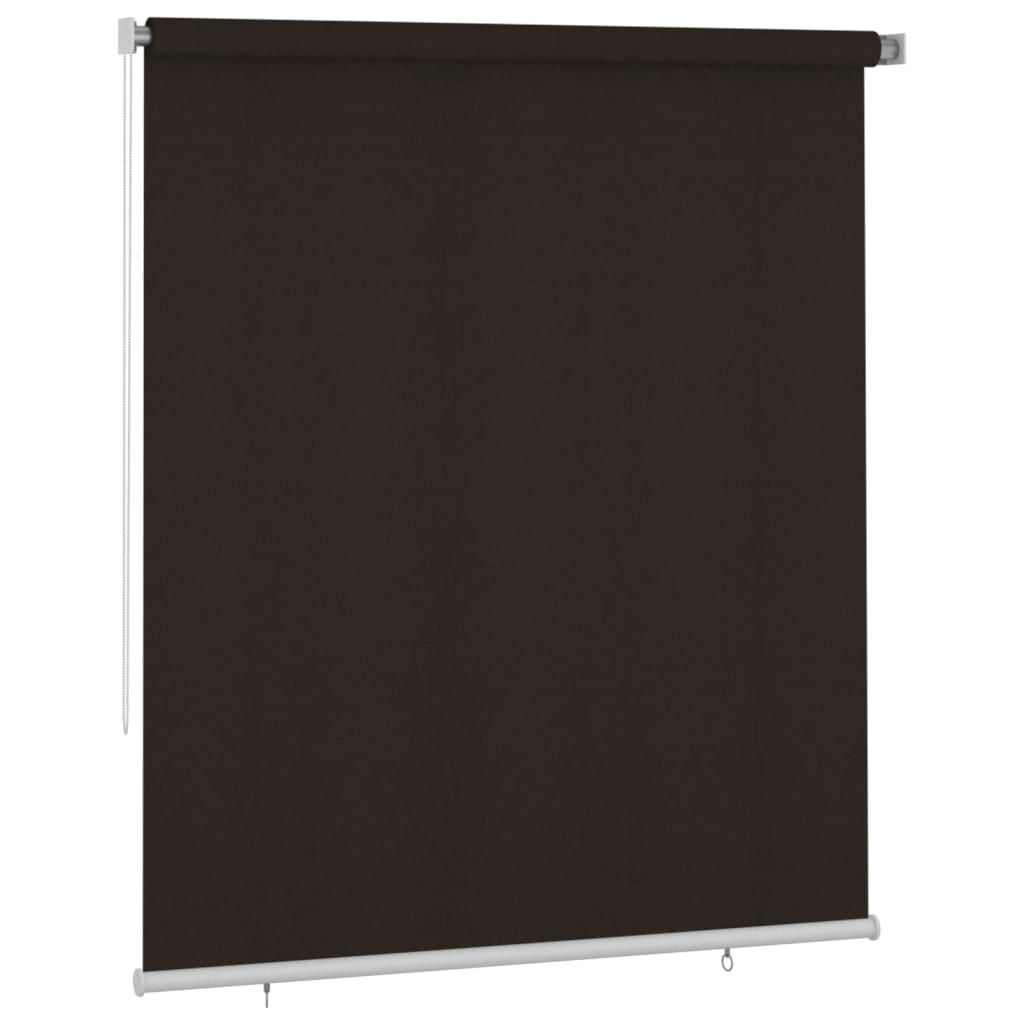 Vanjska roleta za zamračivanje 200 x 230 cm smeđa HDPE