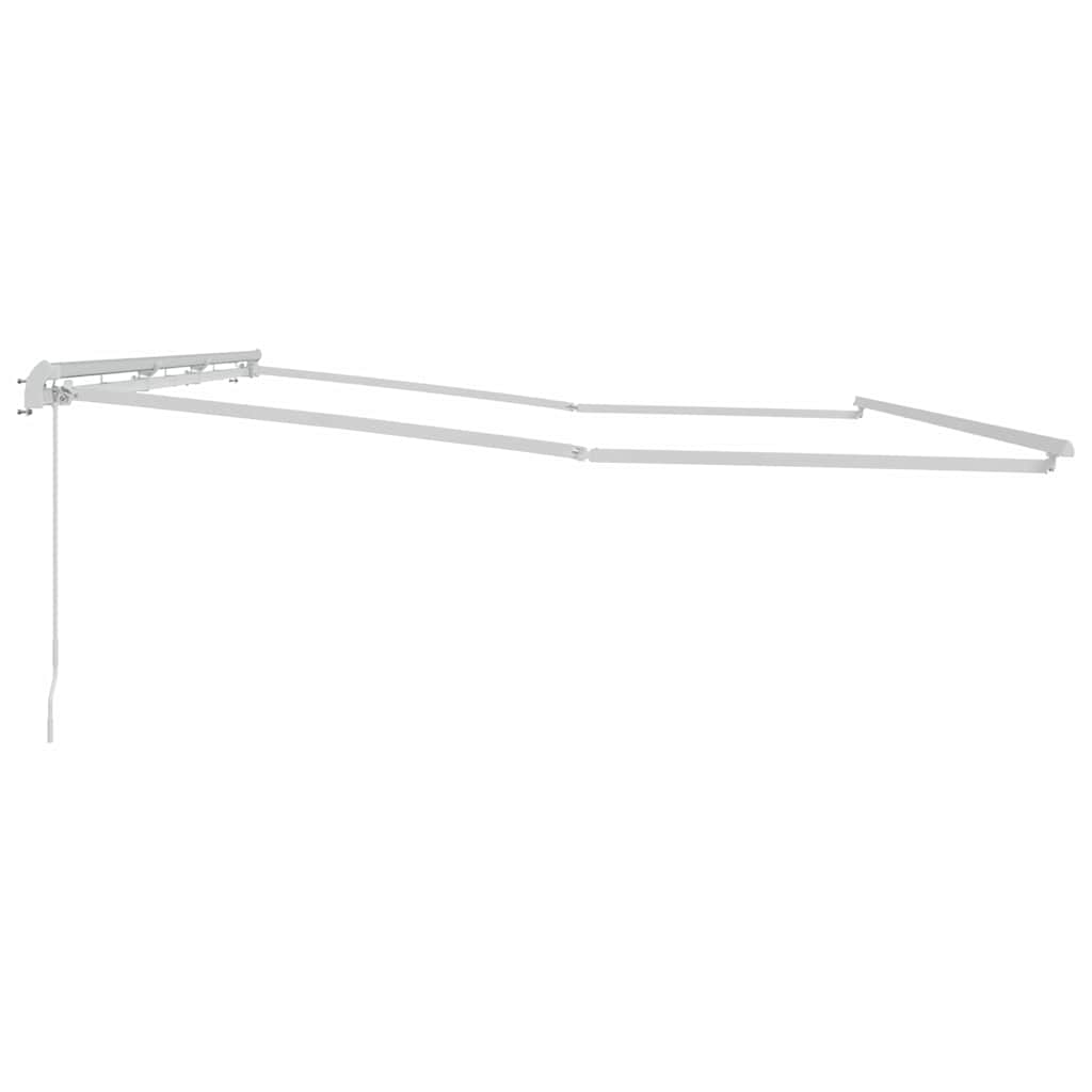 Okvir tende Bijelo 600 × 350 cm Aluminij