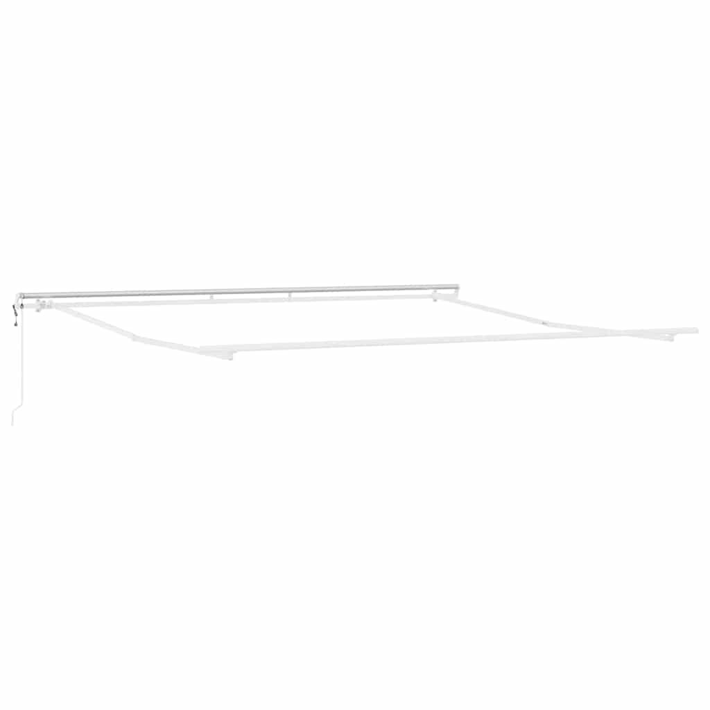 Okvir tende Bijelo 450 × 350 cm Aluminij