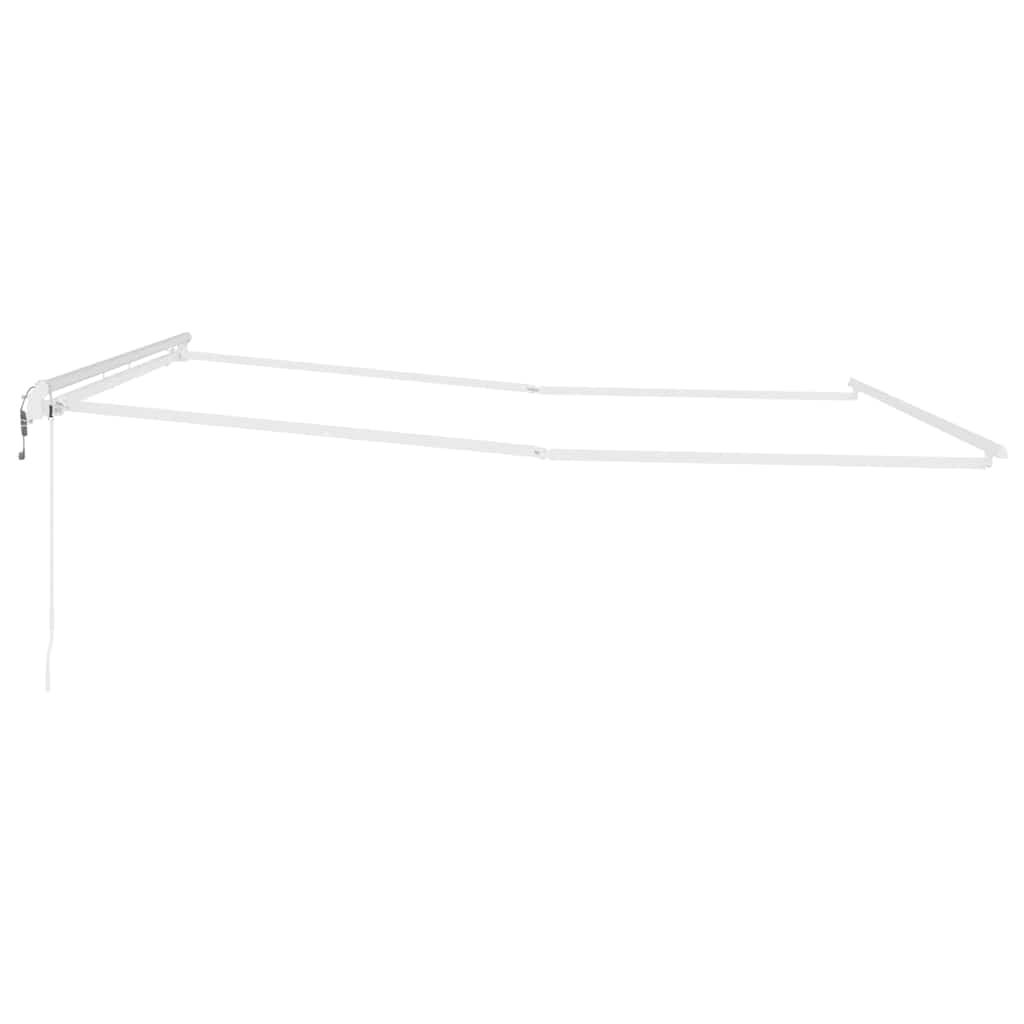 Okvir tende Bijelo 500 × 350 cm Aluminij