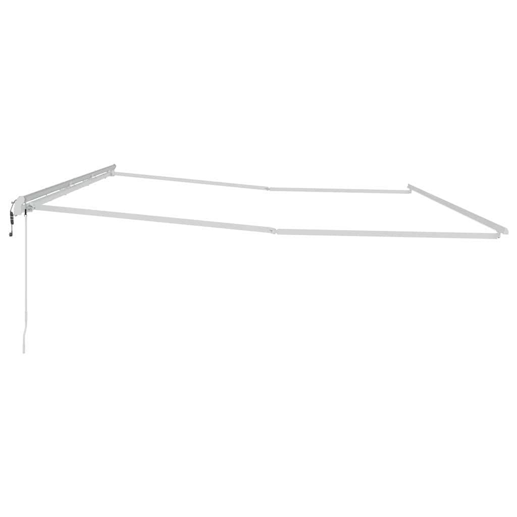 Okvir tende Bijelo 600 × 350 cm Aluminij