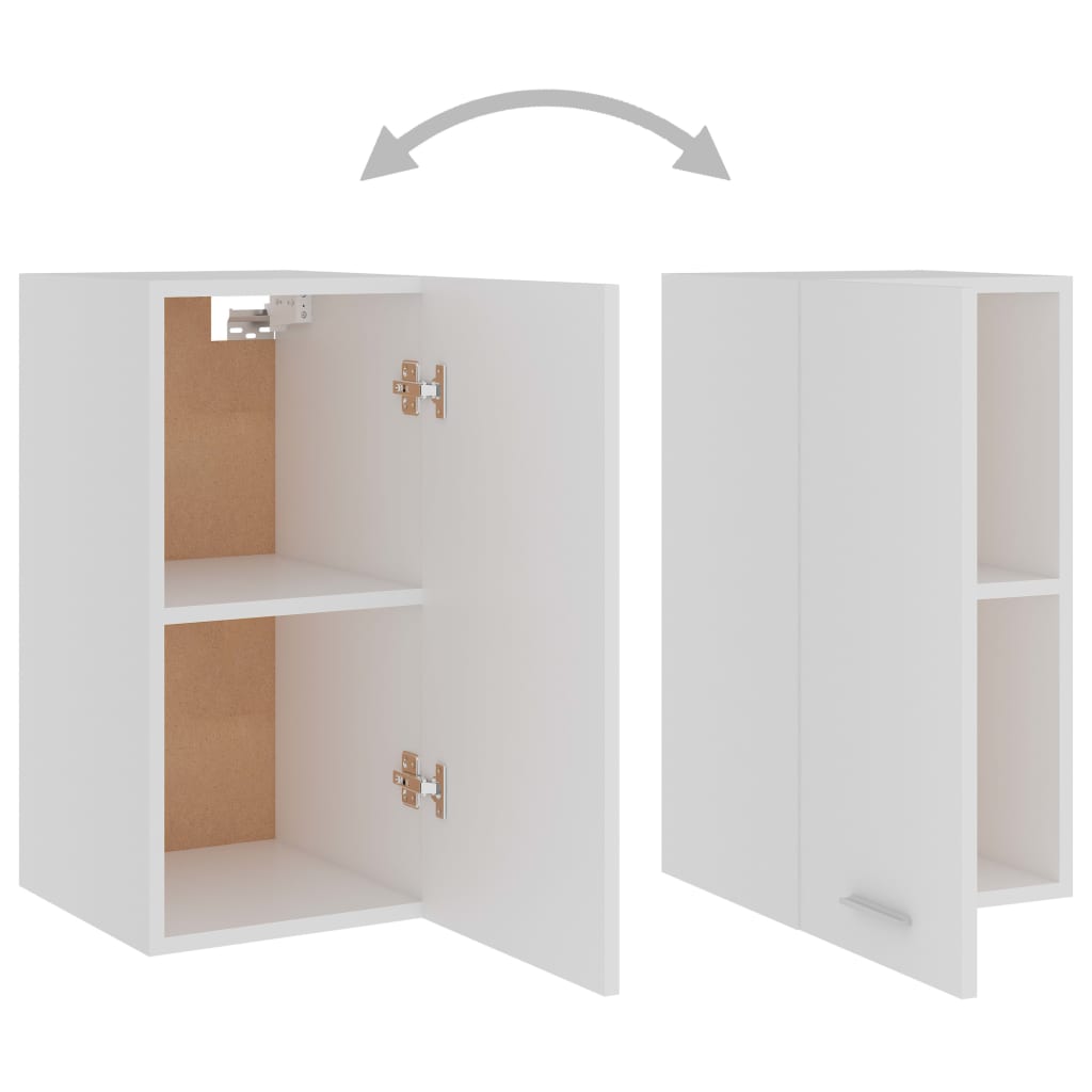 Viseći ormarić "Lyon" Bijeli 29,5x31x60 cm Inženirsko drvo