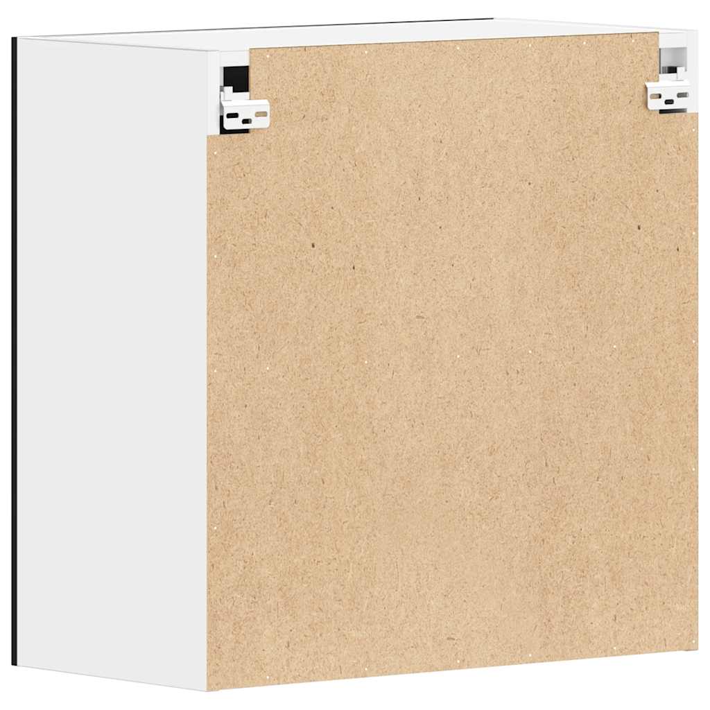 Viseći ormarić "Lyon" Crni 60x31x60 cm Inženirsko drvo