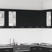 Viseći ormarić "Lyon" Crni 60x31x60 cm Inženirsko drvo