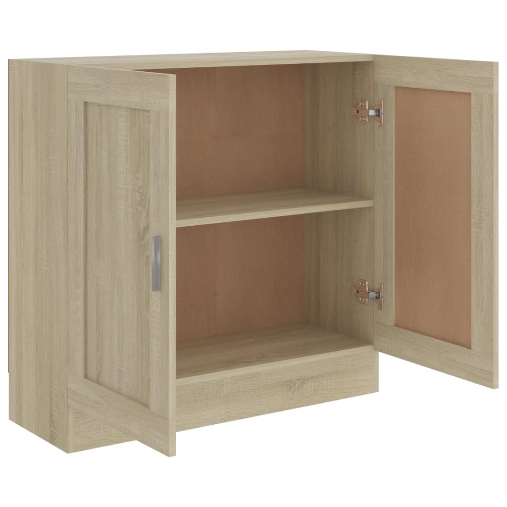 Ormarić za knjige boja hrasta 82,5x30,5x80 cm konstruirano drvo