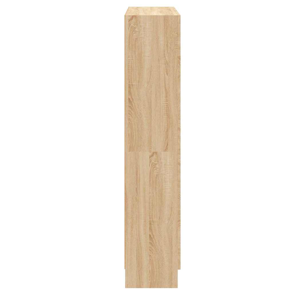 Ormarić za knjige boja hrasta sonome 82,5x30,5x150 cm drveni