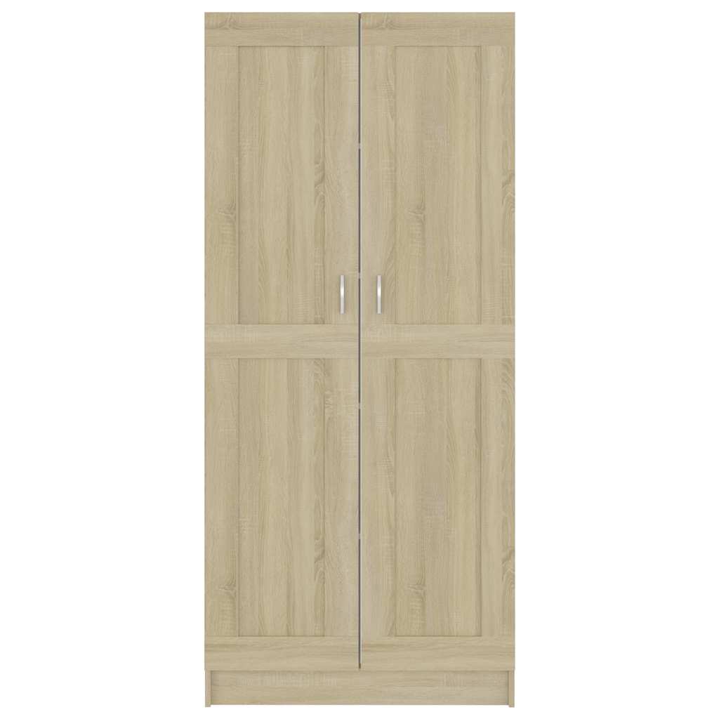 Ormarić za knjige boja hrasta sonome 82,5x30,5x185,5 cm drveni