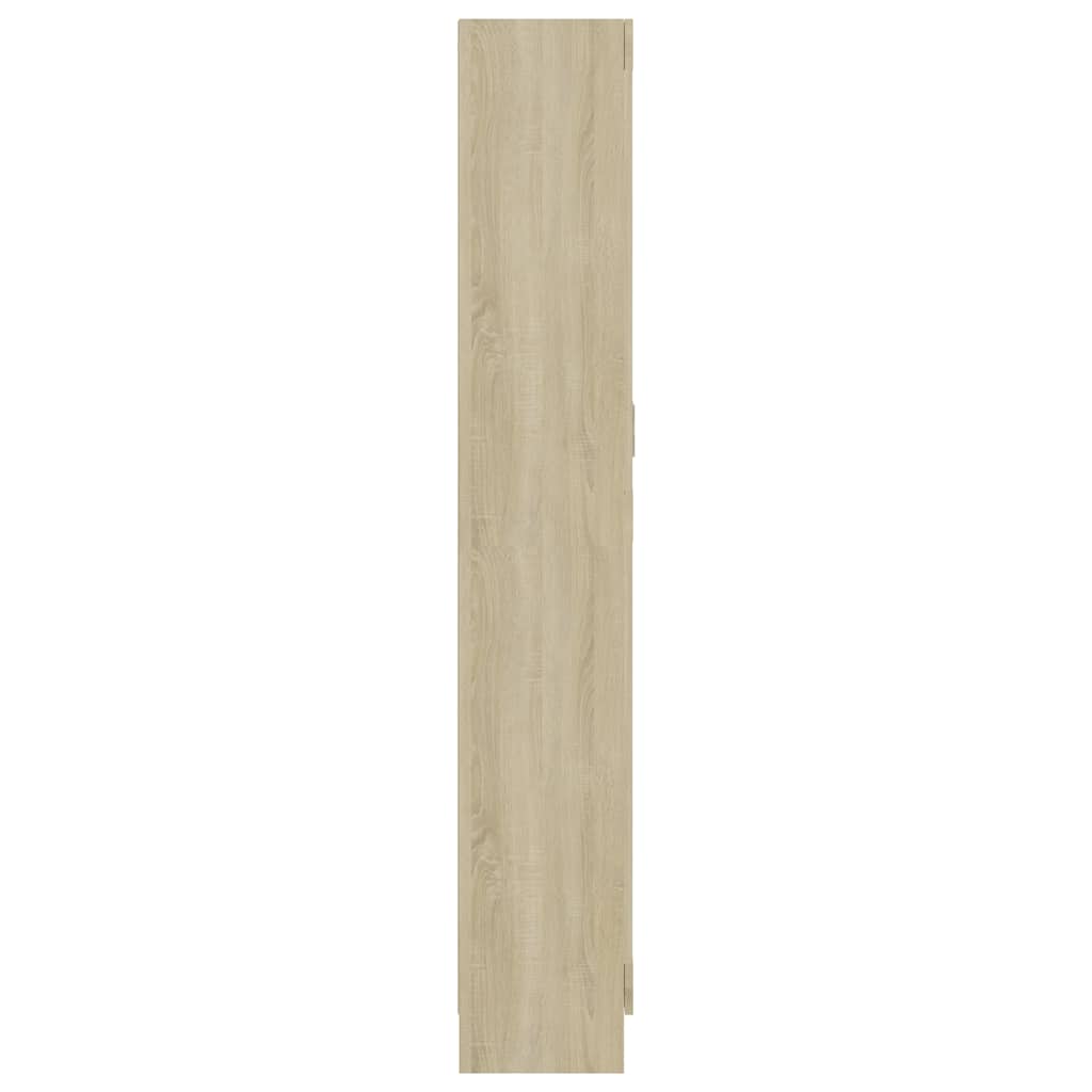 Ormarić za knjige boja hrasta sonome 82,5x30,5x185,5 cm drveni