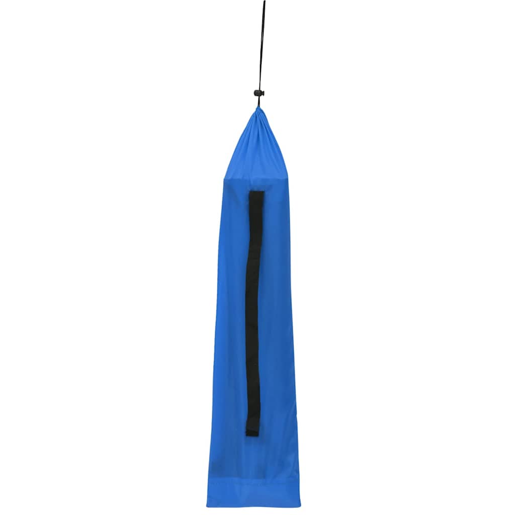 Krevet za kampiranje 180 x 60 x 19 cm od tkanine i čelika plavi