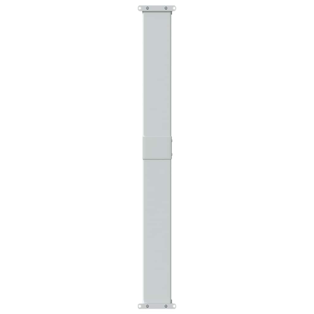 Uvlačiva bočna tenda za terasu 140 x 600 cm crna