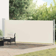 Uvlačiva bočna tenda za terasu 600 x 160 cm krem