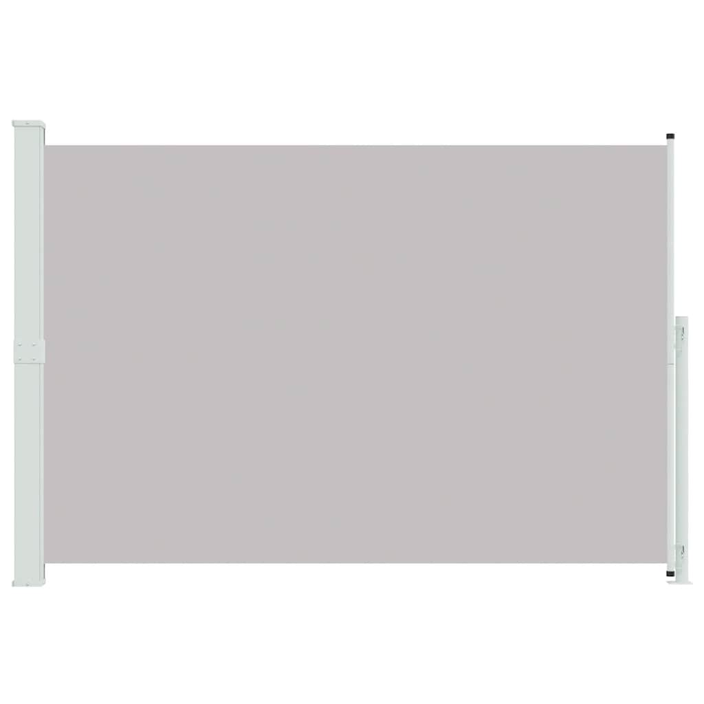 Uvlačiva bočna tenda za terasu 200 x 300 cm siva