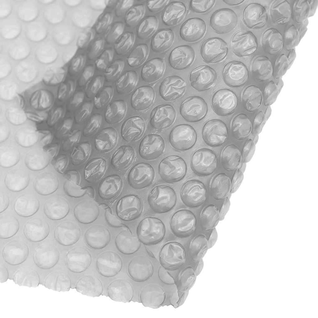 Plutajući PE solarni pokrov za bazen 450 x 220 cm sivi