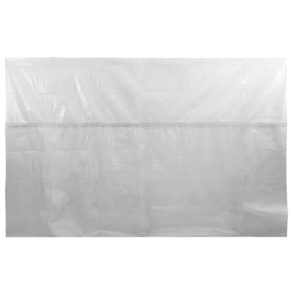 Plutajući PE solarni pokrov za bazen 450 x 220 cm sivi