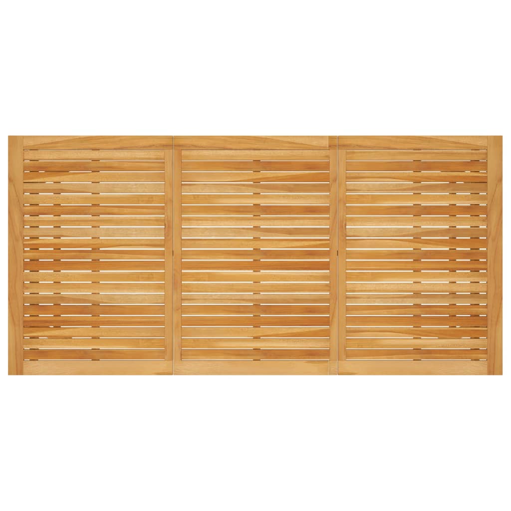 Vrtni blagovaonski stol 206x100x74 cm od masivnog drva bagrema