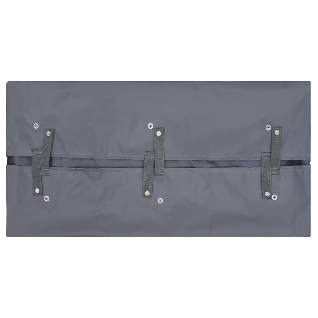 Obloga za vrtna kolica tamnosiva 81 x 41 x 40 cm od tkanine