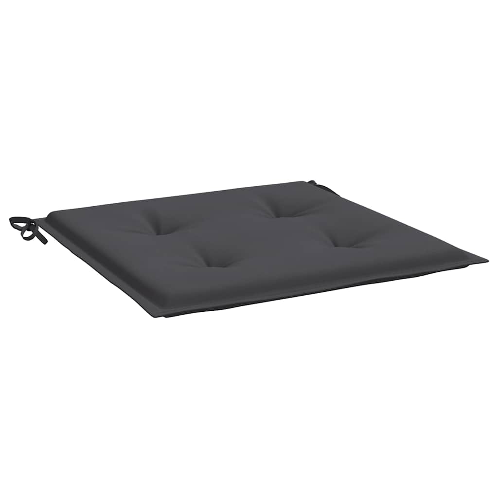 Jastuci za vrtne stolice 4 kom antracit 50x50x4 cm od tkanine