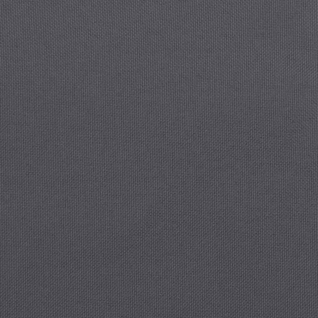 Jastuci za vrtne stolice 6 kom antracit 50x50x4 cm od tkanine