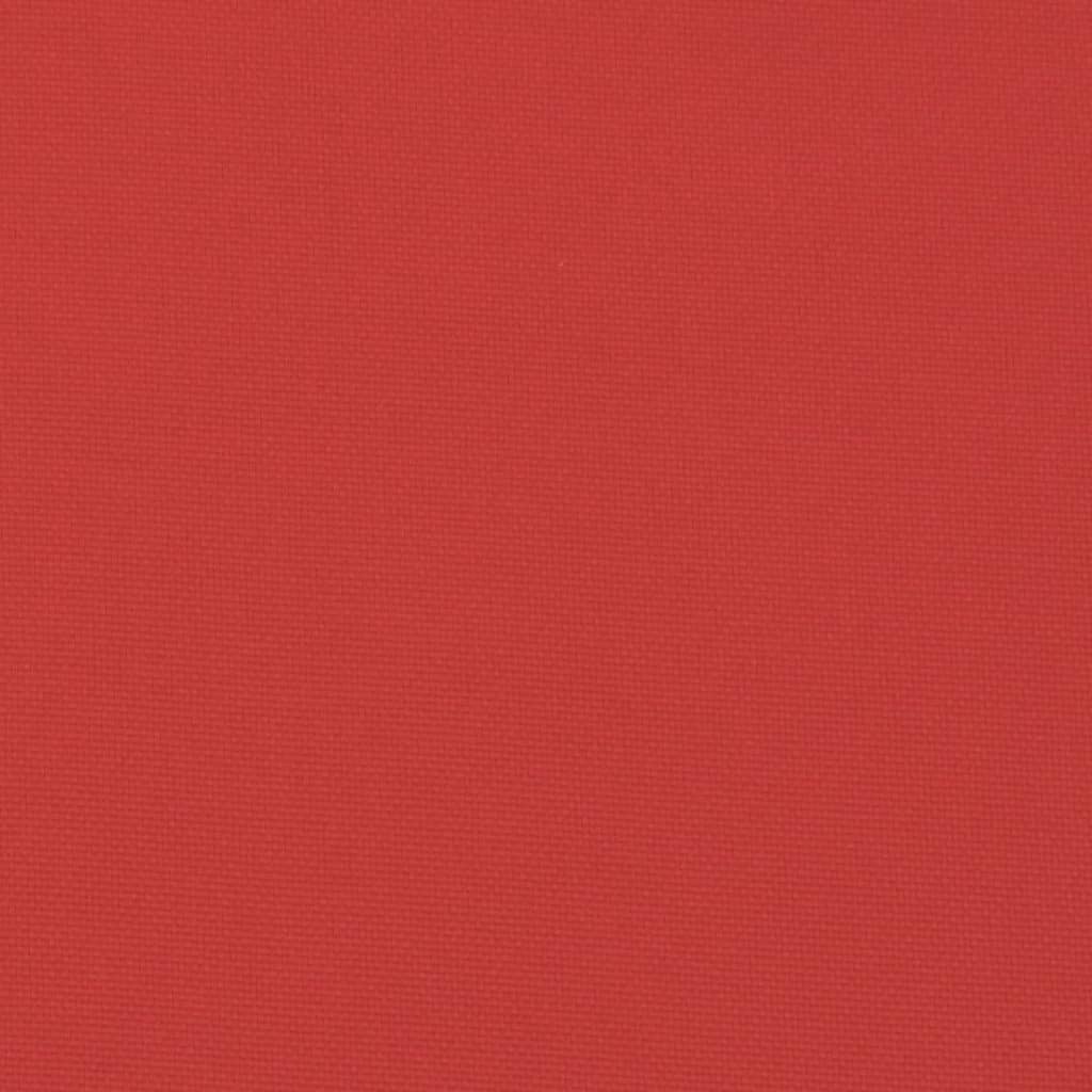 Jastuci za vrtne stolice 6 kom crveni 50 x 50 x 4 cm od tkanine