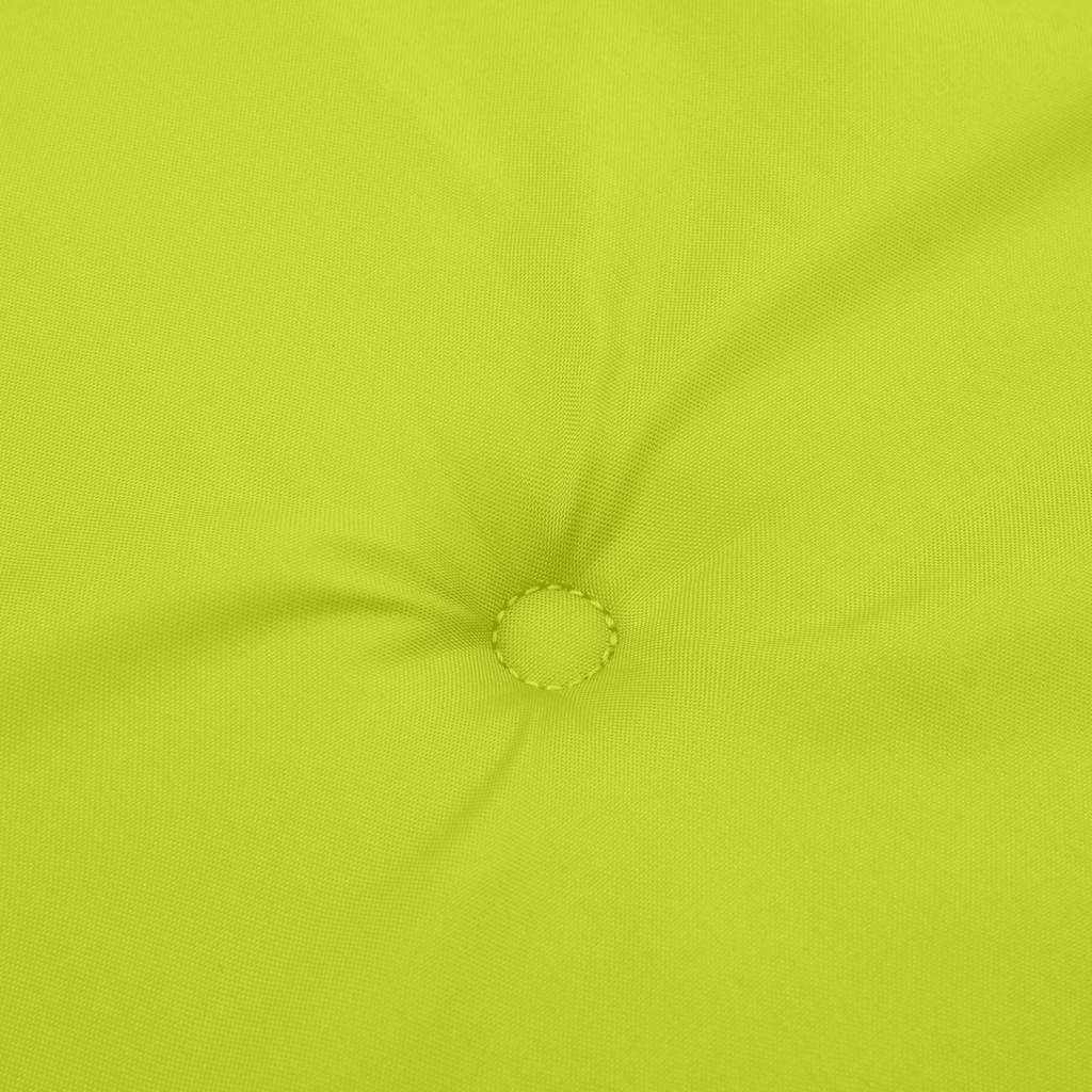 Jastuk za vrtnu klupu jarkozeleni 100x50x3 cm od tkanine Oxford