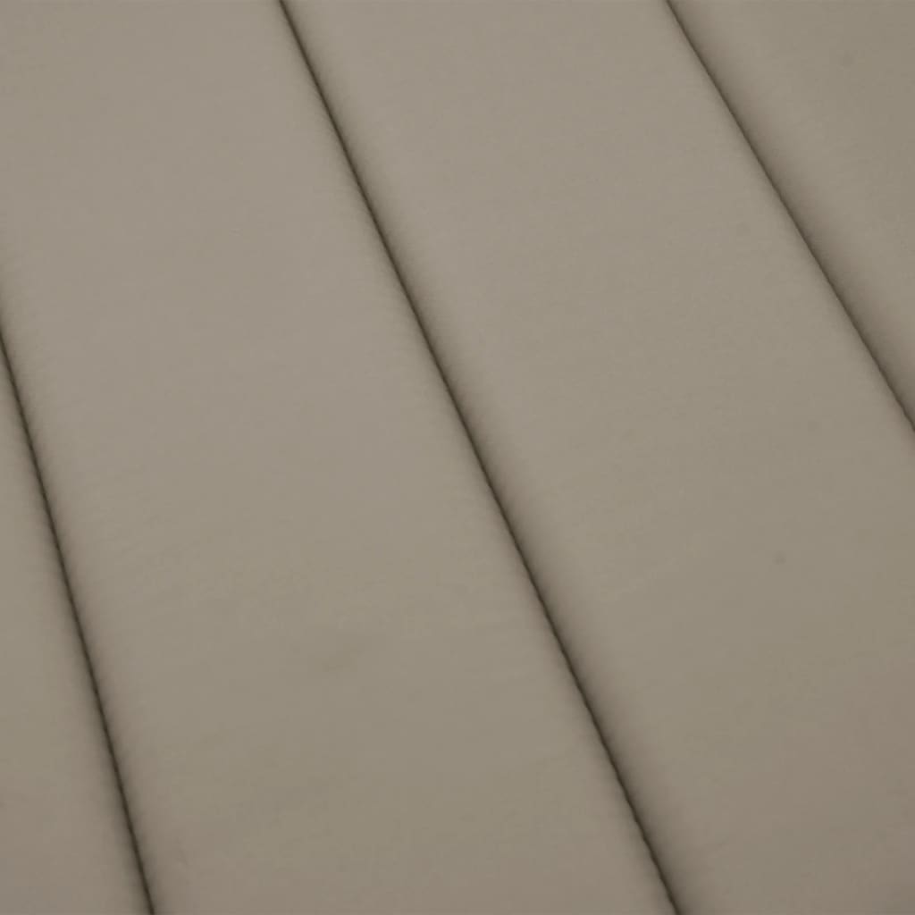 Jastuk za ležaljku smeđesivi 200 x 60 x 3 cm od tkanine Oxford