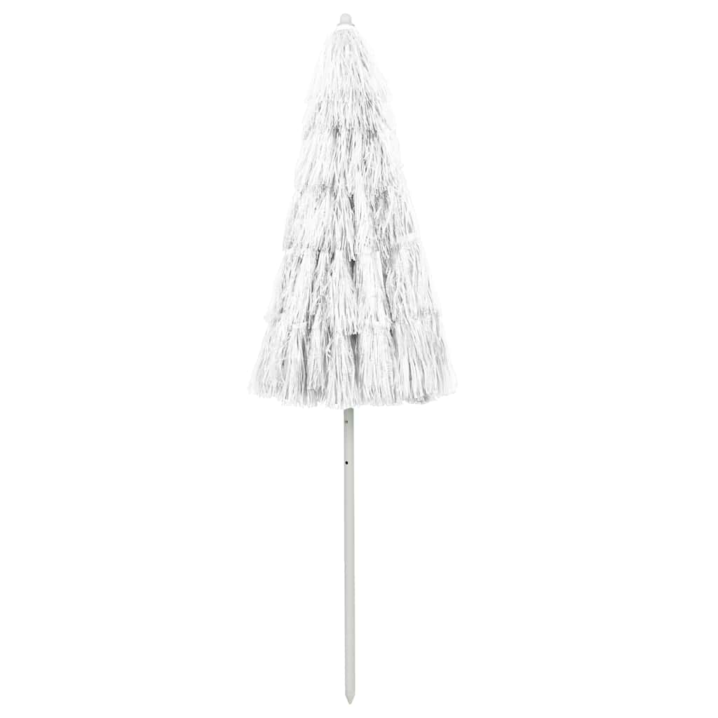 Suncobran za plažu Hawaii bijeli 240 cm