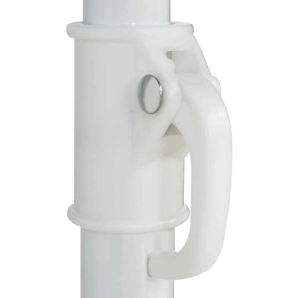 Suncobran za plažu Hawaii bijeli 240 cm