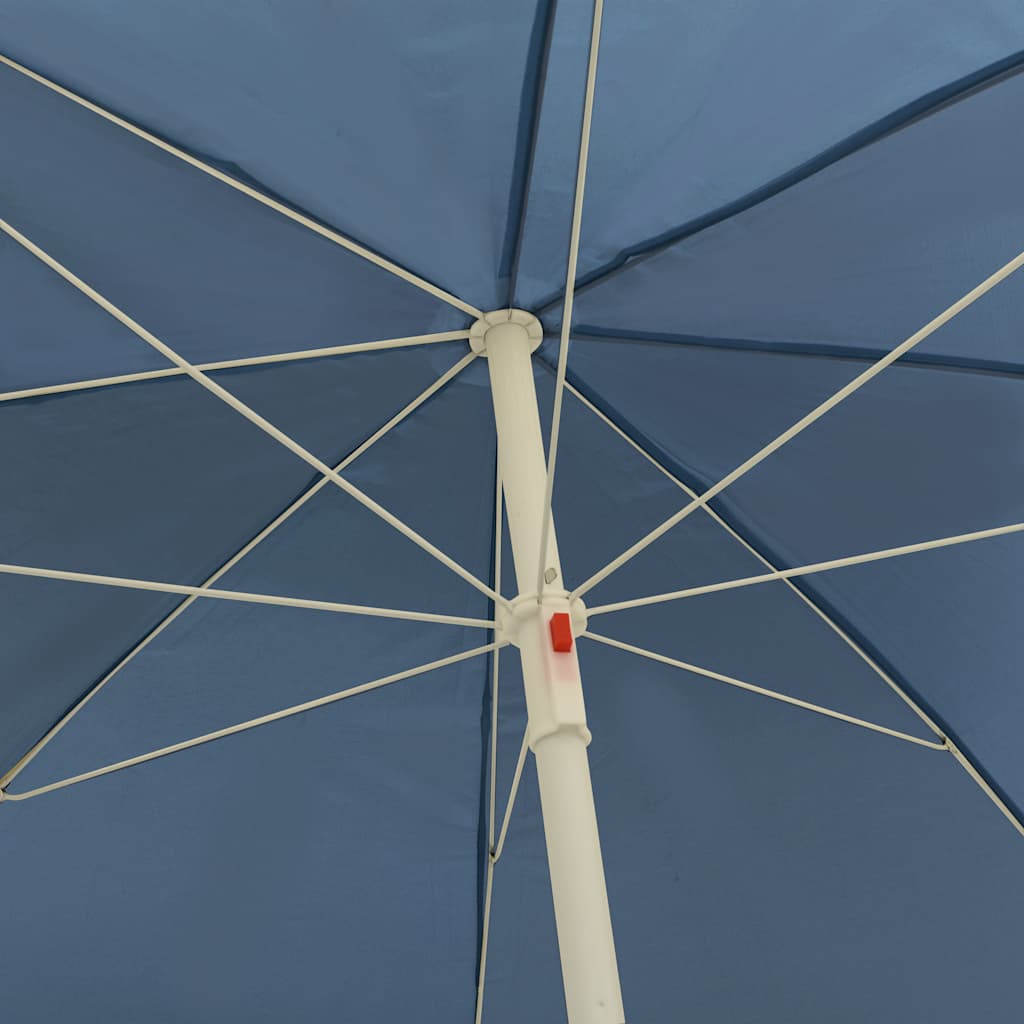 Suncobran za plažu plavi 240 cm