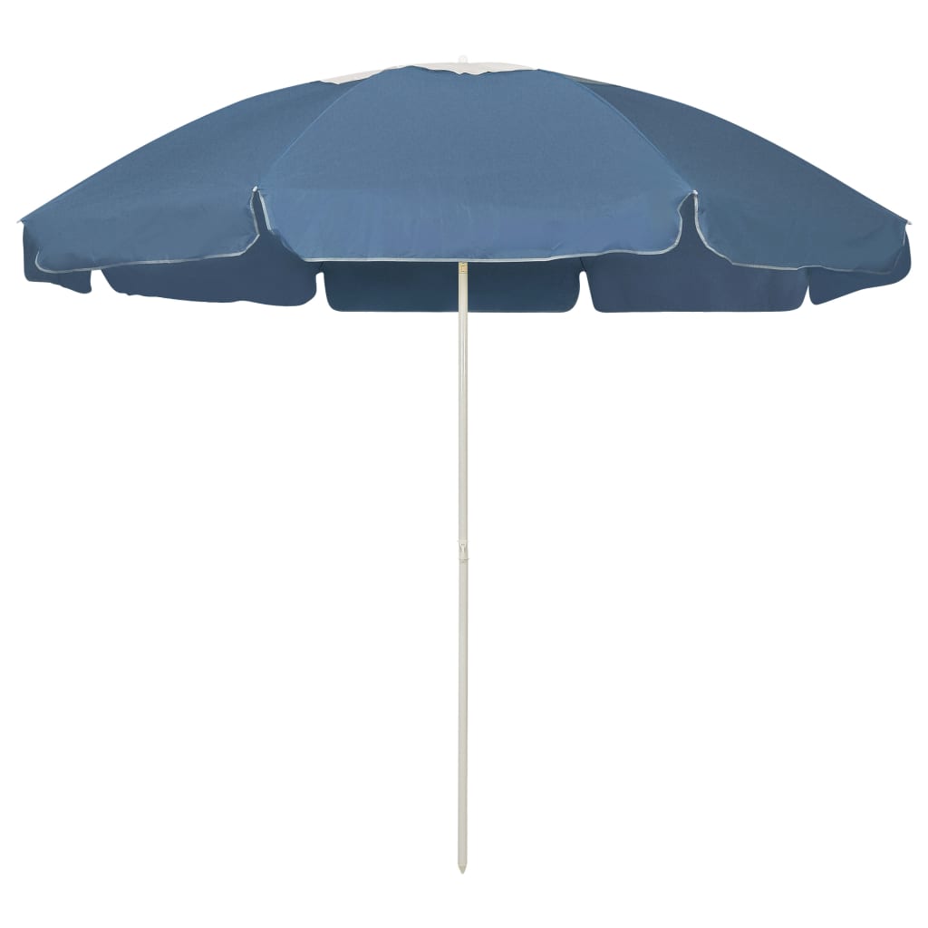 Suncobran za plažu plavi 240 cm