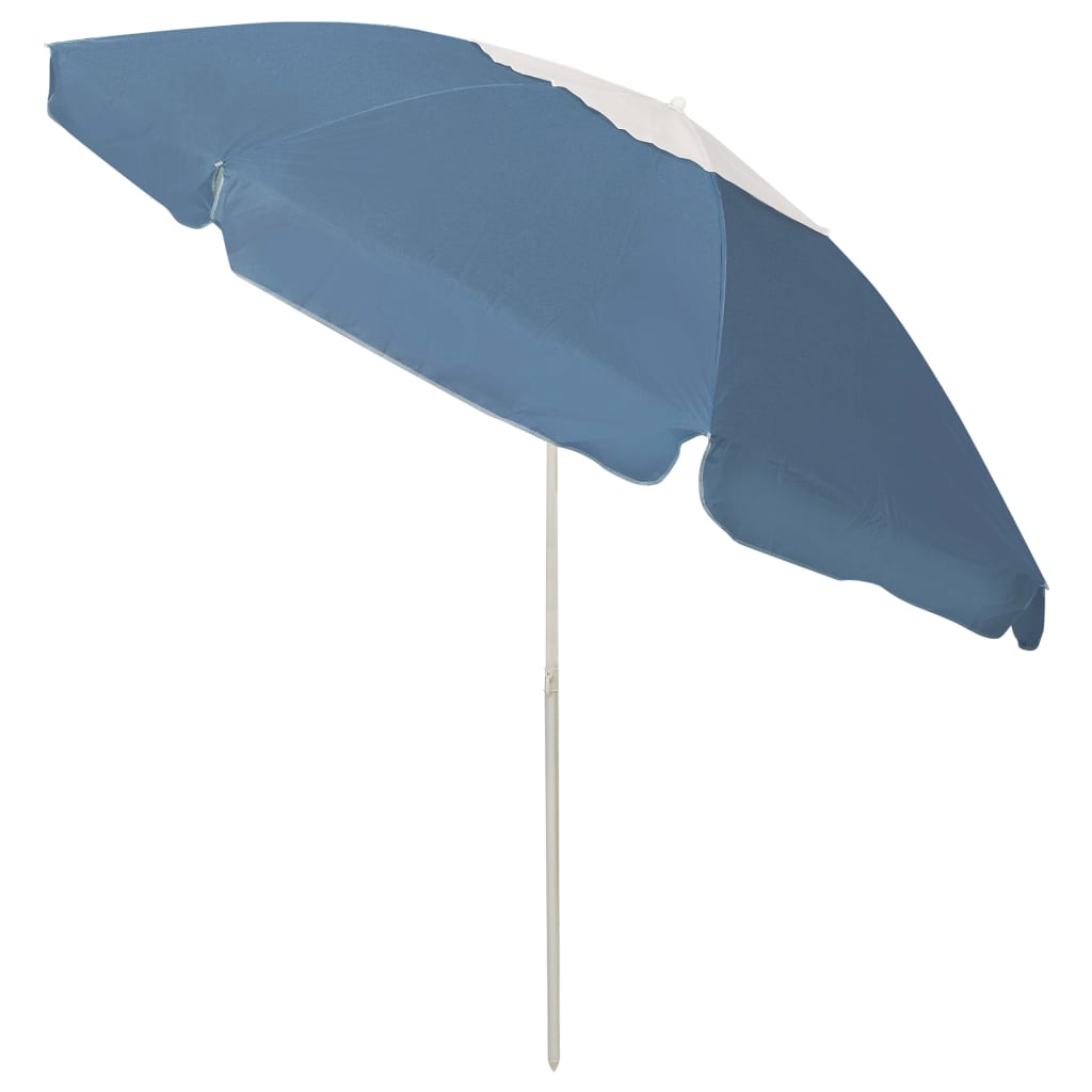 Suncobran za plažu plavi 240 cm