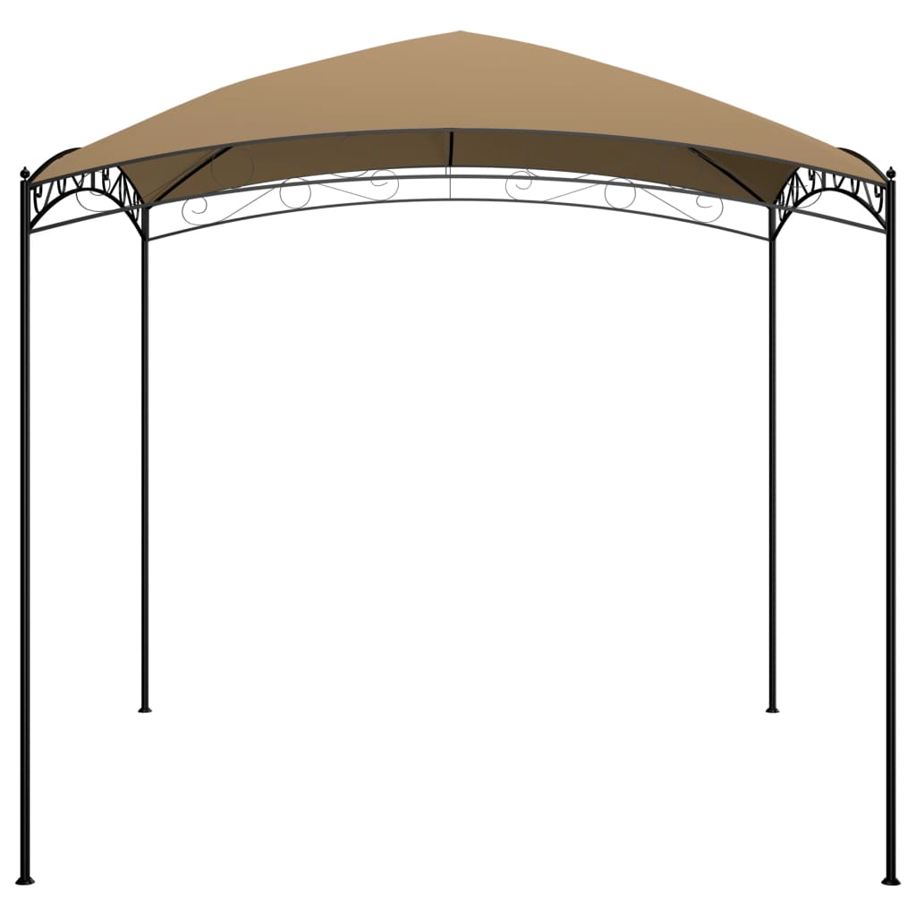 Sjenica 3 x 3 x 2,65 m smeđesiva 180 g/m²