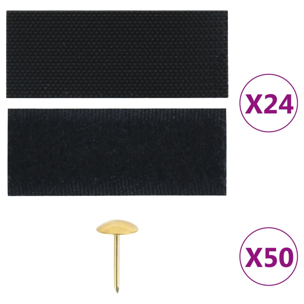 Zastori protiv insekata 2 kom s magnetima 220 x 100 cm crni