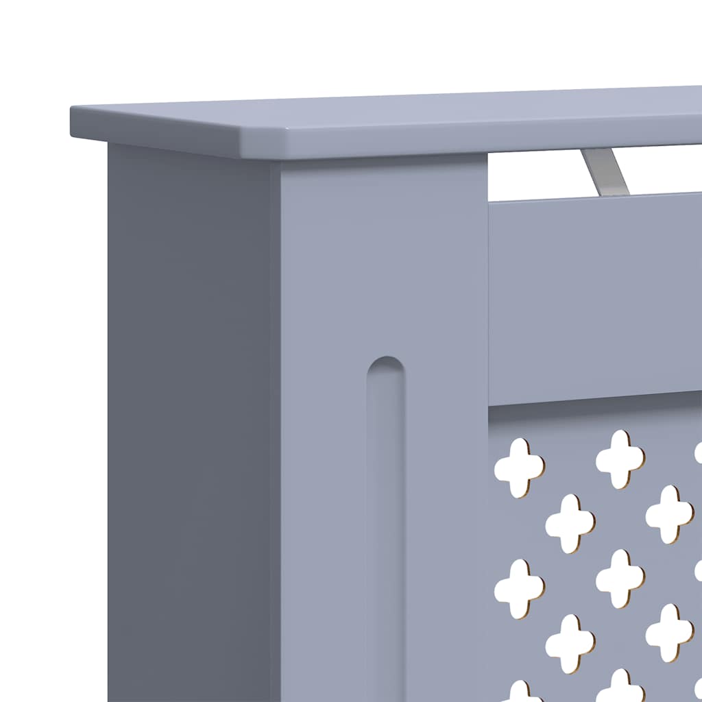 Pokrov za radijator sivi MDF 78 cm
