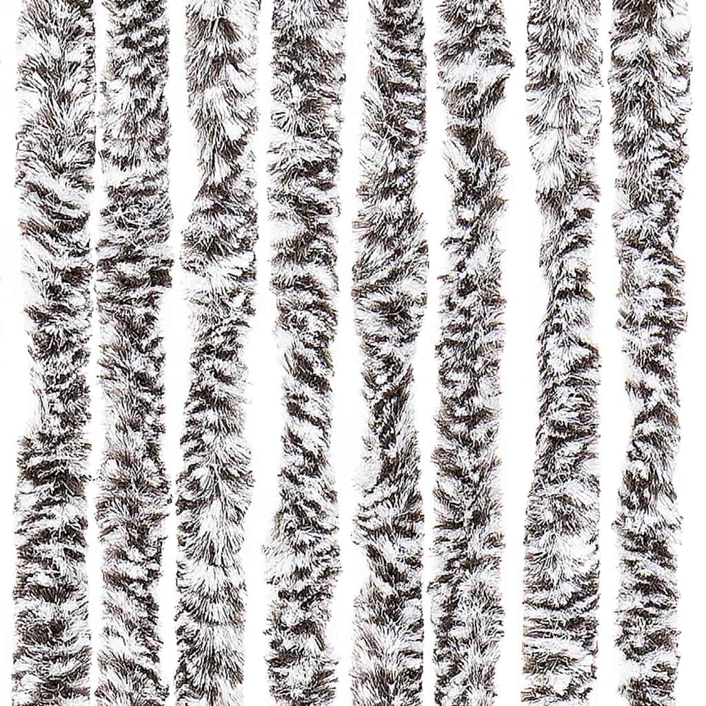 Zastor protiv insekata smeđi-bež 56 x 200 cm šenil