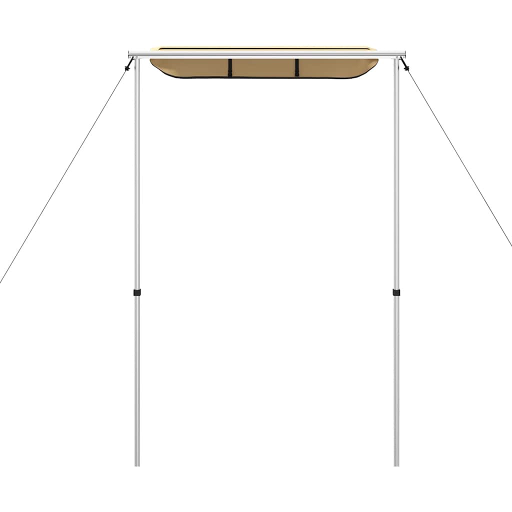 Tenda za kamp-prikolicu i karavan 1,2 x 2 x 2,15 m bež