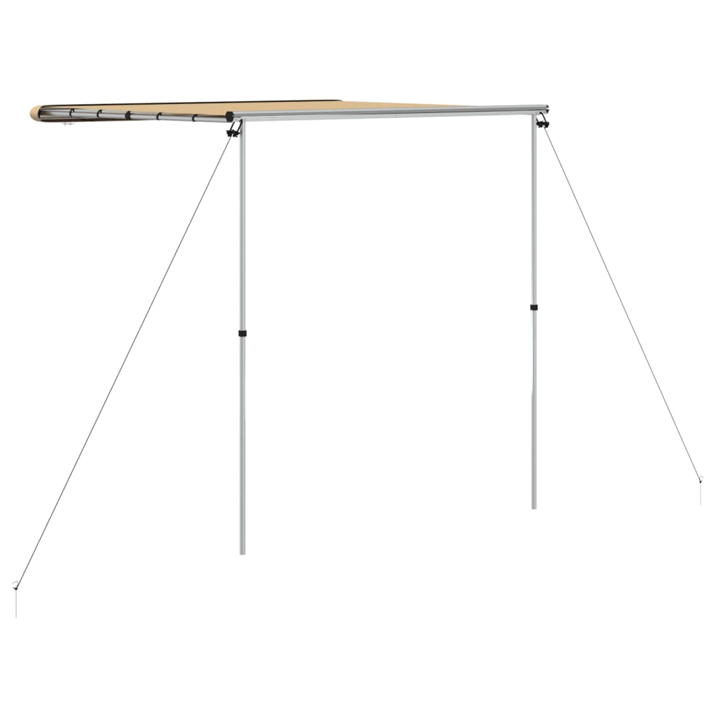 Tenda za kamp-prikolicu i karavan 1,8 x 2 x 2,15 m bež