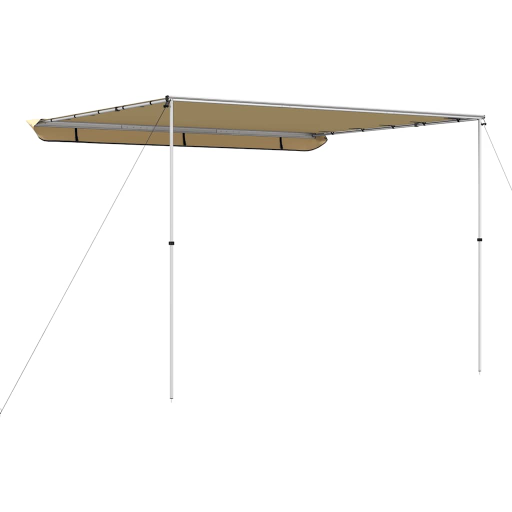 Tenda za kamp-prikolicu i karavan 2,4 x 3 x 2,15 m bež