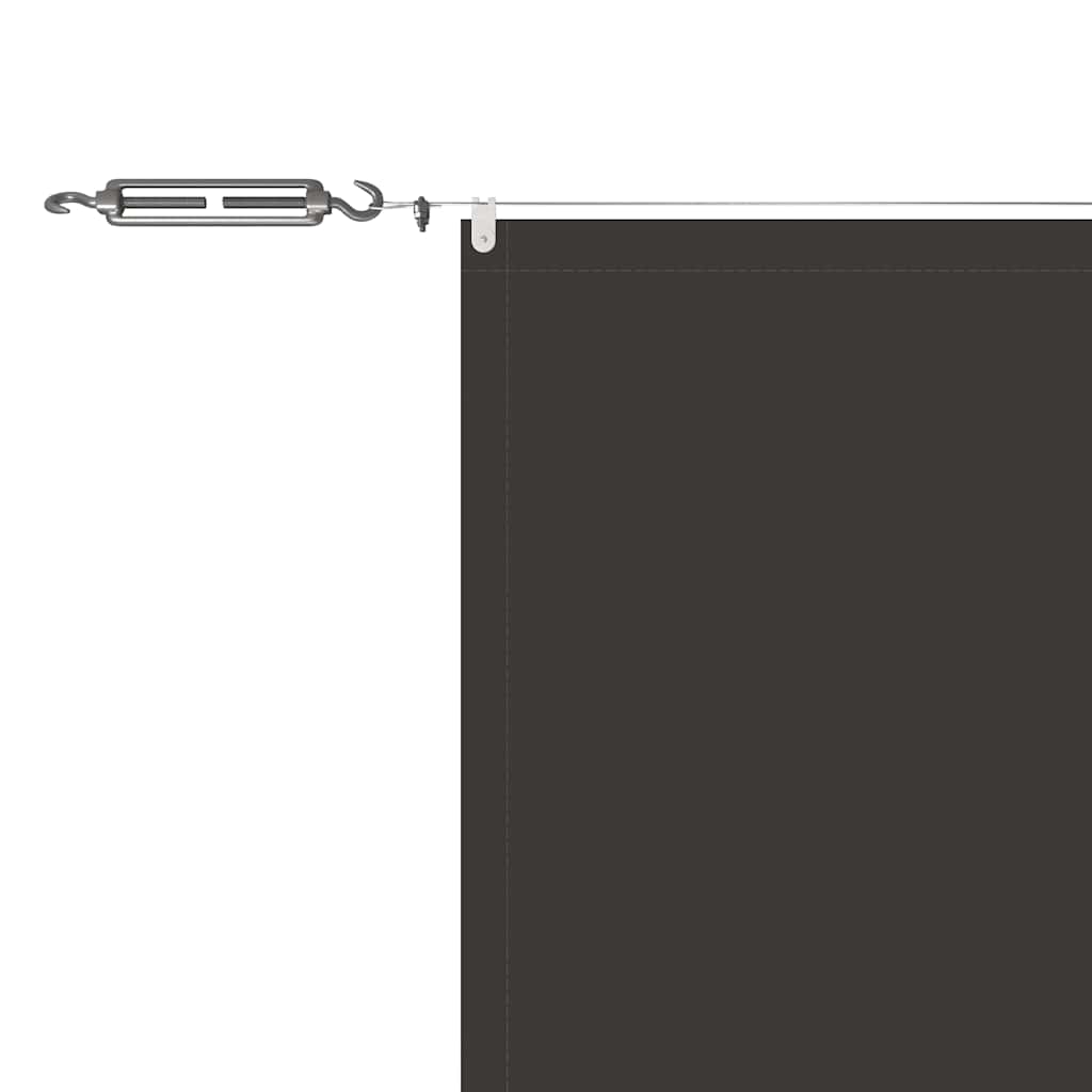 Okomita tenda antracit 100 x 1200 cm od tkanine Oxford