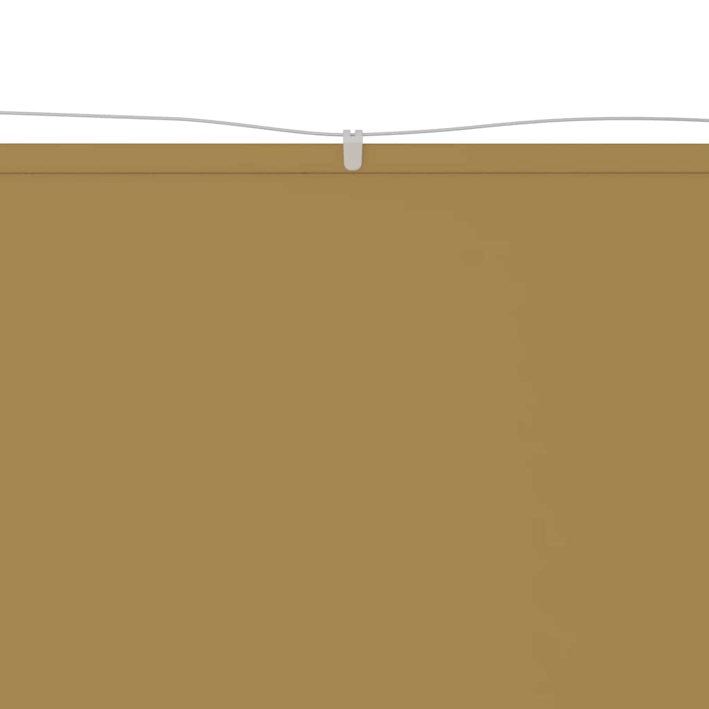 Okomita tenda bež 60 x 1200 cm od tkanine Oxford