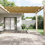 Okomita tenda bež 140 x 1000 cm od tkanine Oxford
