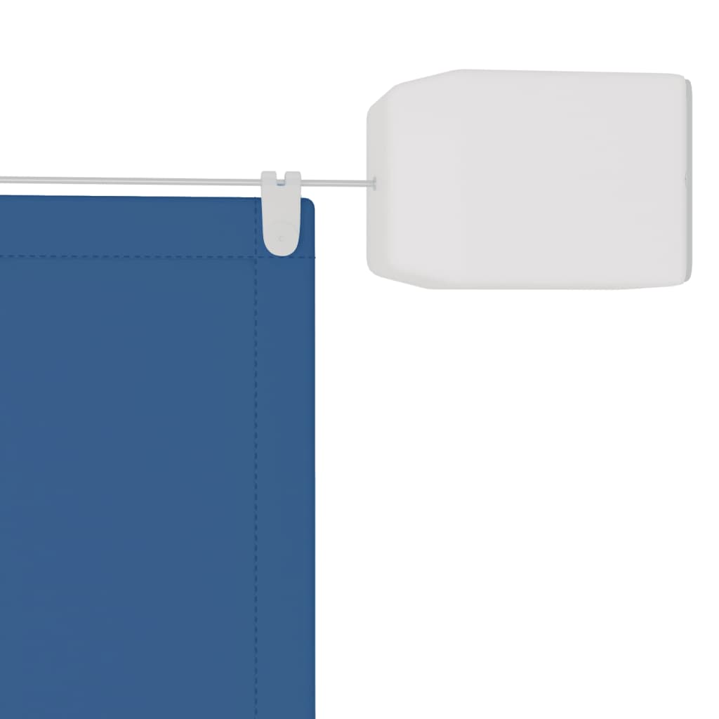 Okomita tenda plava 140 x 420 cm od tkanine Oxford