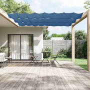 Okomita tenda plava 140 x 1000 cm od tkanine Oxford