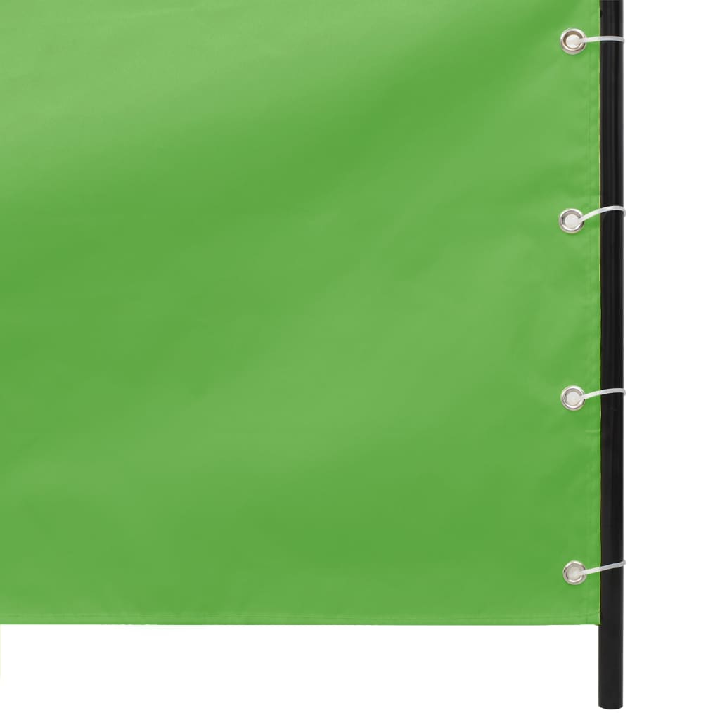 Balkonski zastor svjetlozeleni 160 x 240 cm od tkanine Oxford