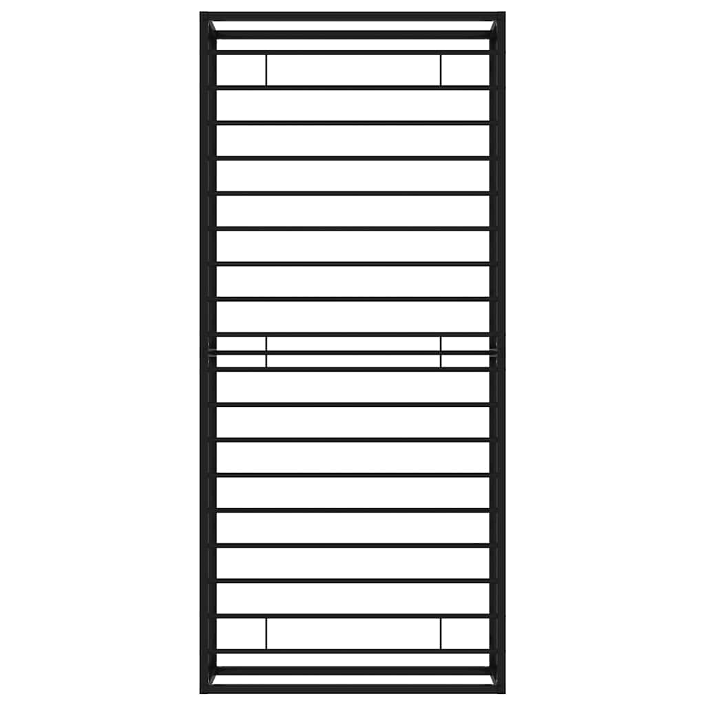 Okvir za krevet crni metalni 90 x 200 cm