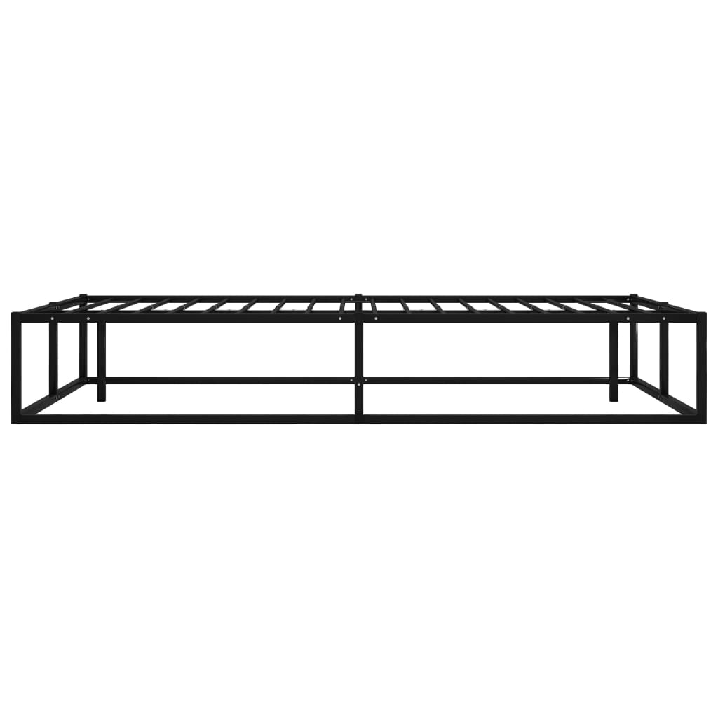 Okvir za krevet crni metalni 120 x 200 cm