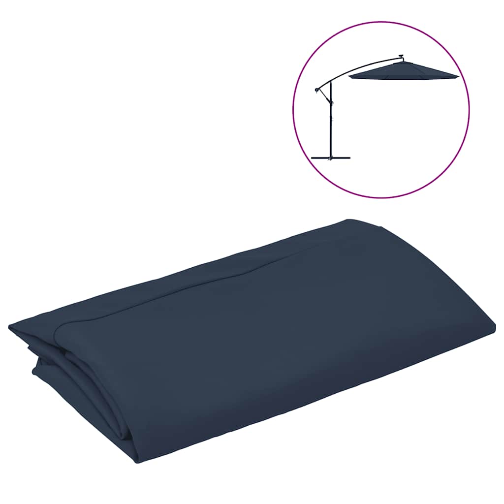 Zamjenska tkanina za konzolni suncobran 350 cm plava
