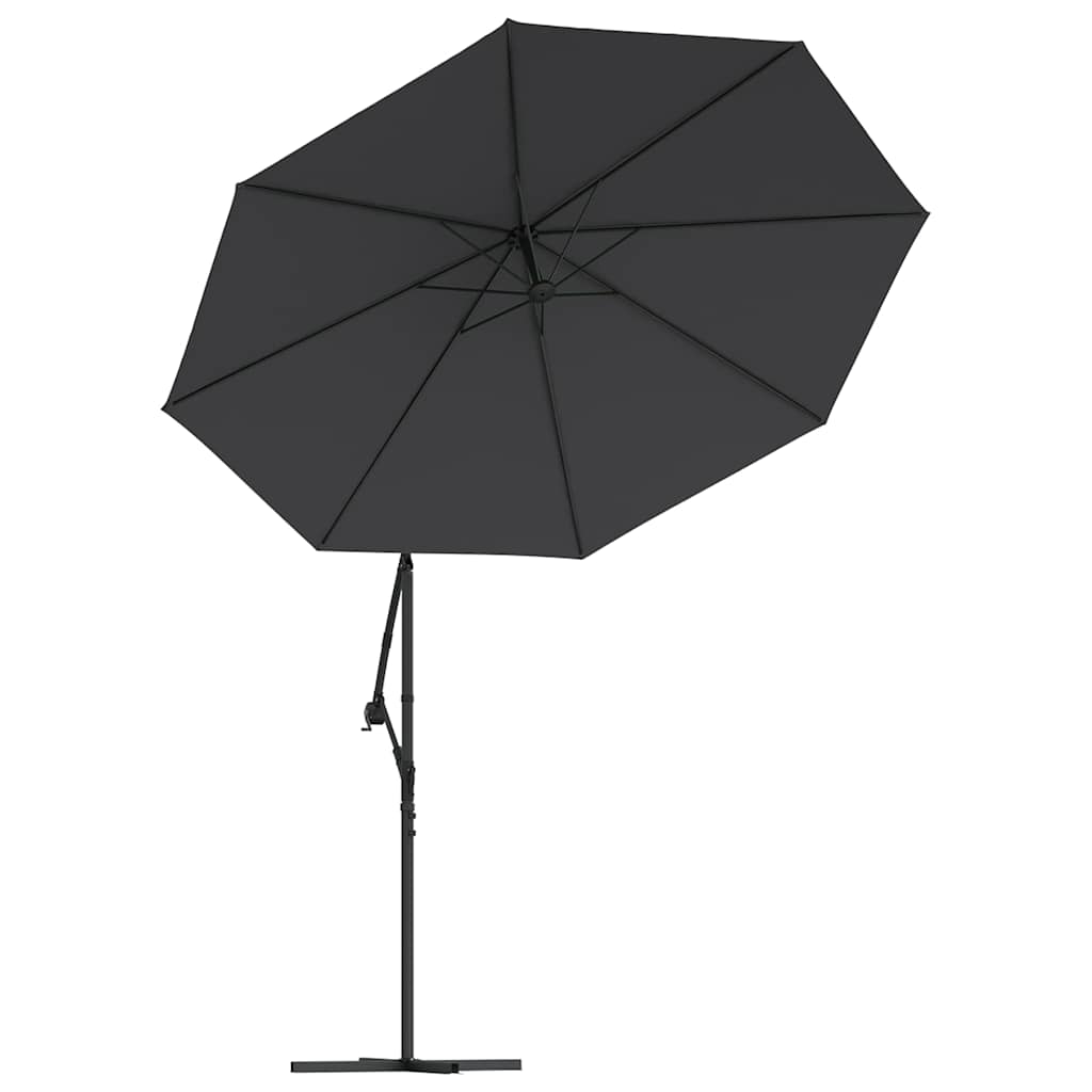 Zamjenska tkanina za konzolni suncobran 350 cm crna